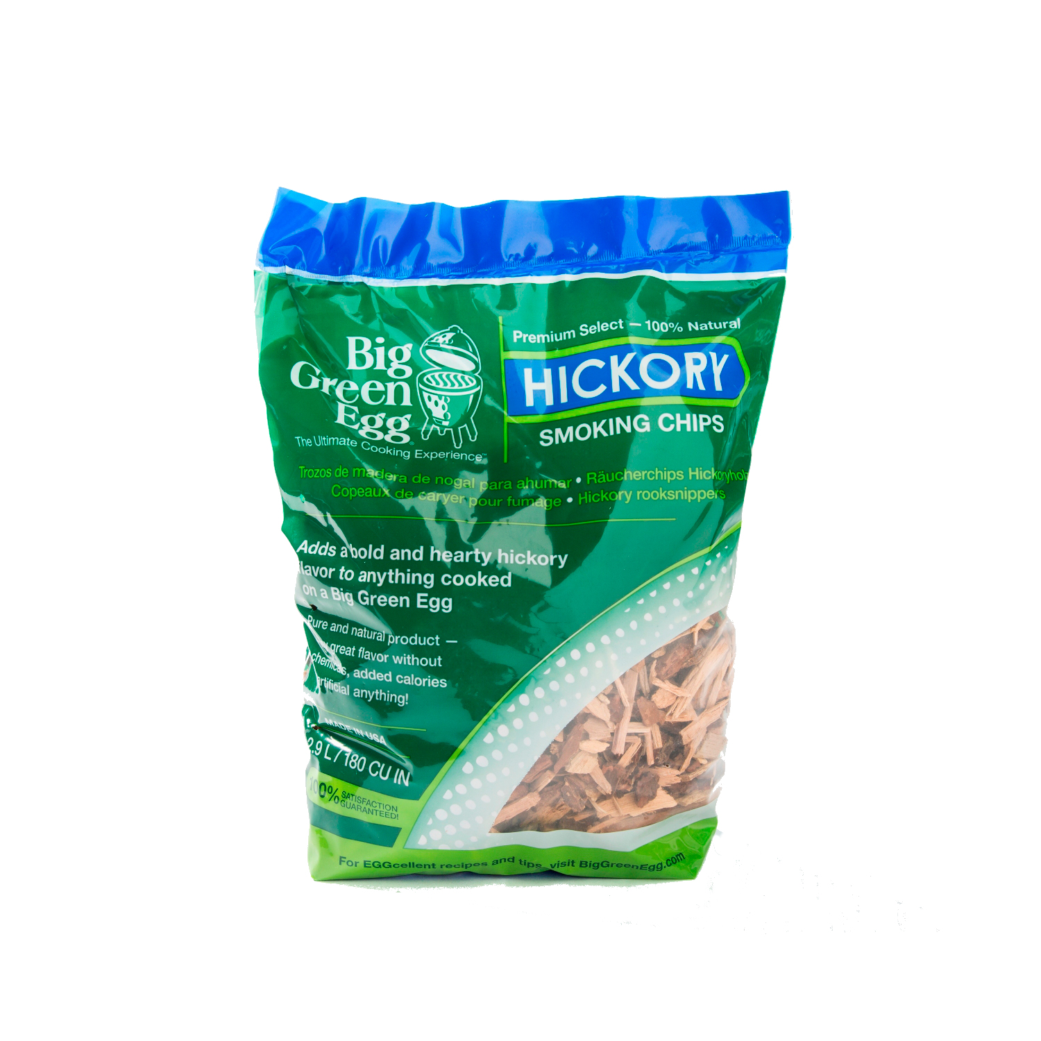 Bild von Big Green Egg Hickory Räucherchips fürs Flashräuchern