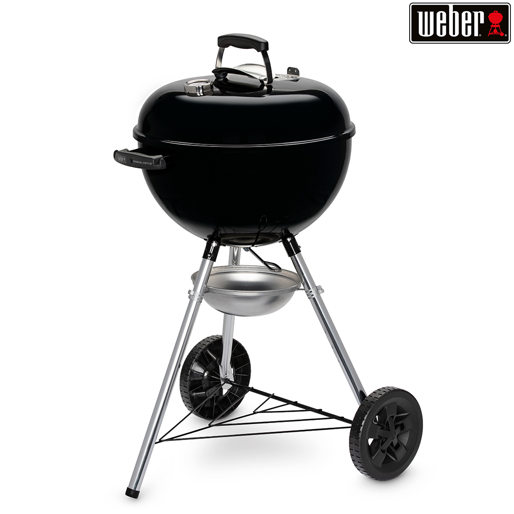 Bild von Weber Original Kettle E-4710 47 cm Black Holzkohlegrill (13101004)
