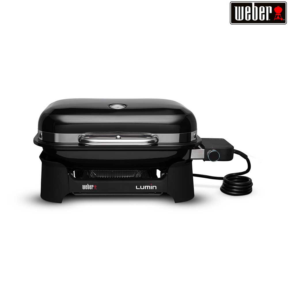 Bild von Weber Lumin Compact Black Elektrogrill
