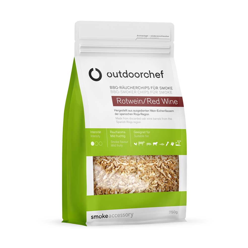 Bild von Outdoorchef Räucherchips Rotwein für SMOKE Kaltrauchgenerator