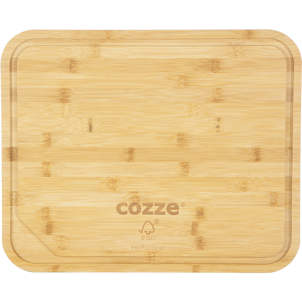 Bild von Cozze Pizzaschneidbrett eckig