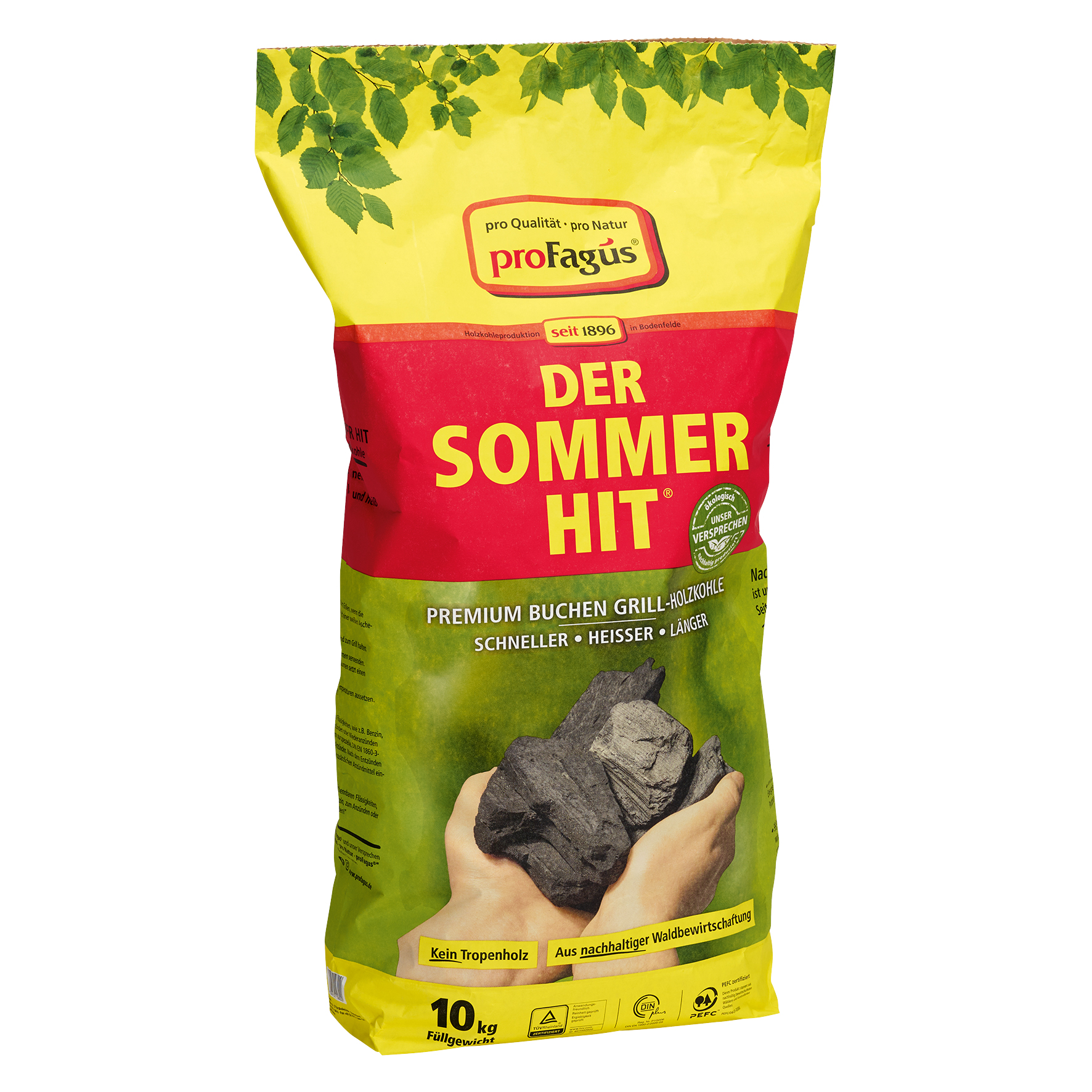 Bild von Profagus Holzkohle Der Sommerhit 10kg