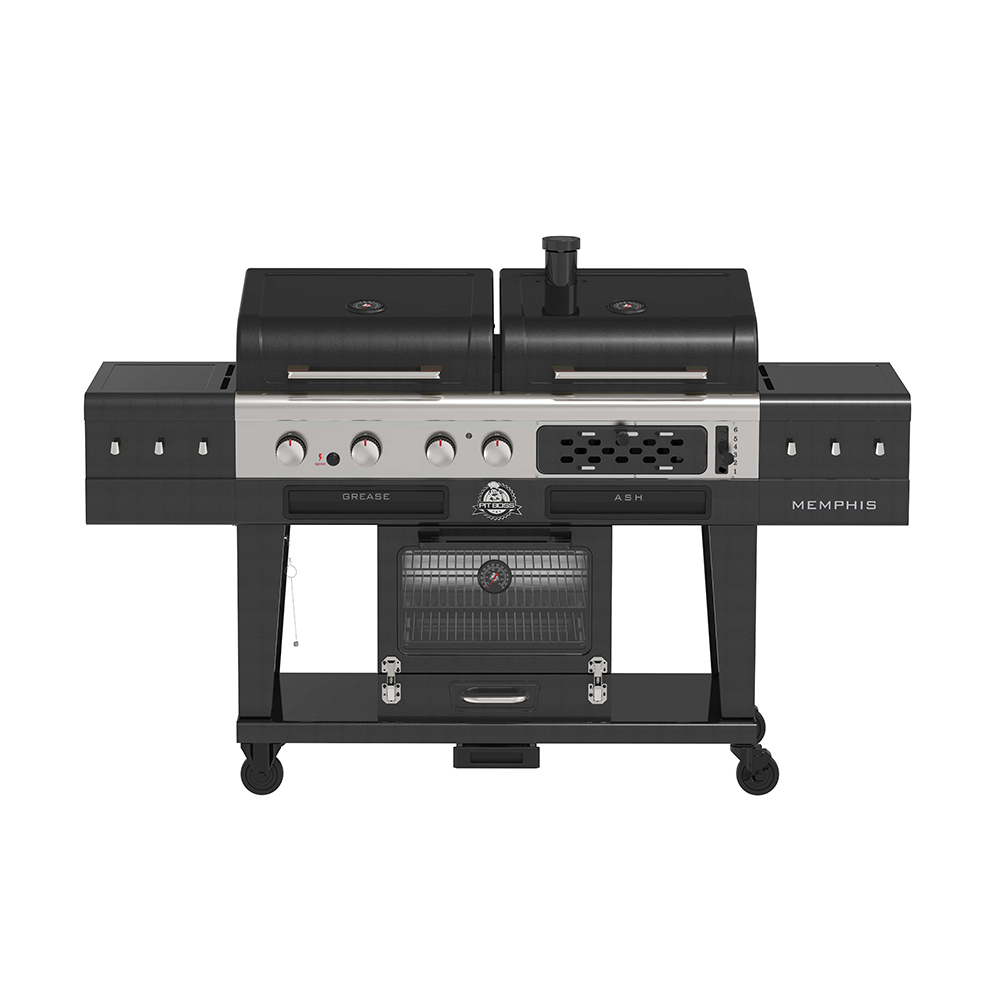 Bild von Pit Boss Memphis Gas- & Holzkohle Kombigrill