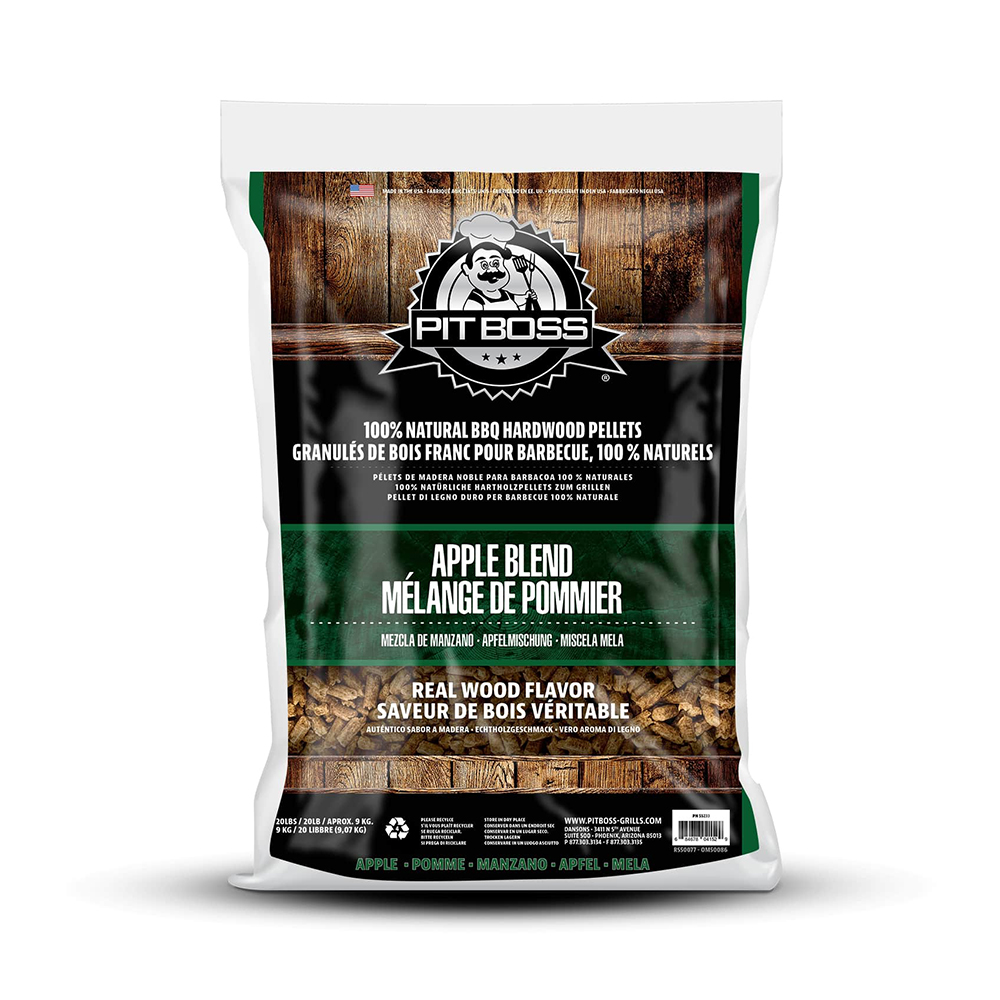 Bild von Pit Boss 9kg Apfel Mix Hartholz Pellets