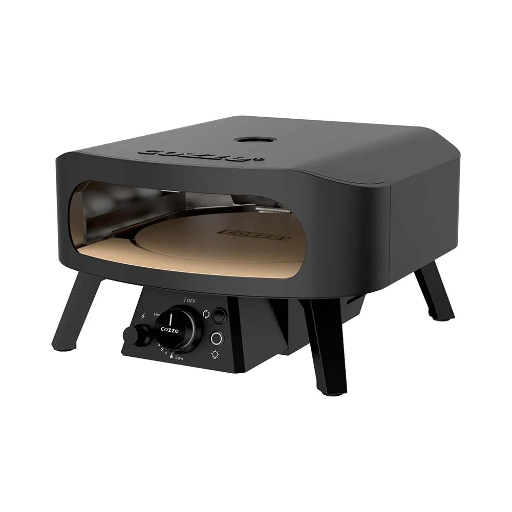 Cozze 13" Gas-Pizzaofen Classic Rotate – Black Edition inkl. CH-Regler