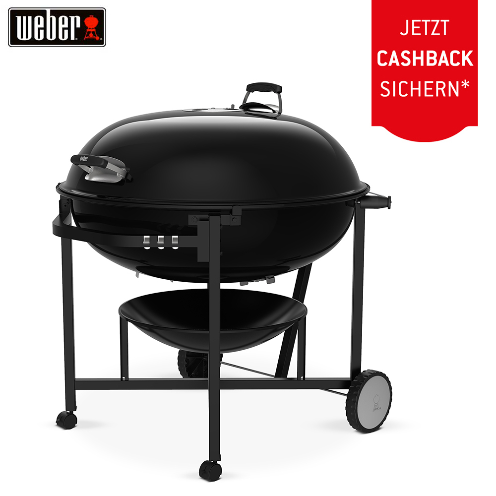 Weber Ranch Kettle, 94 cm, Black Holzkohlegrill (60004) + 150.– Cashback