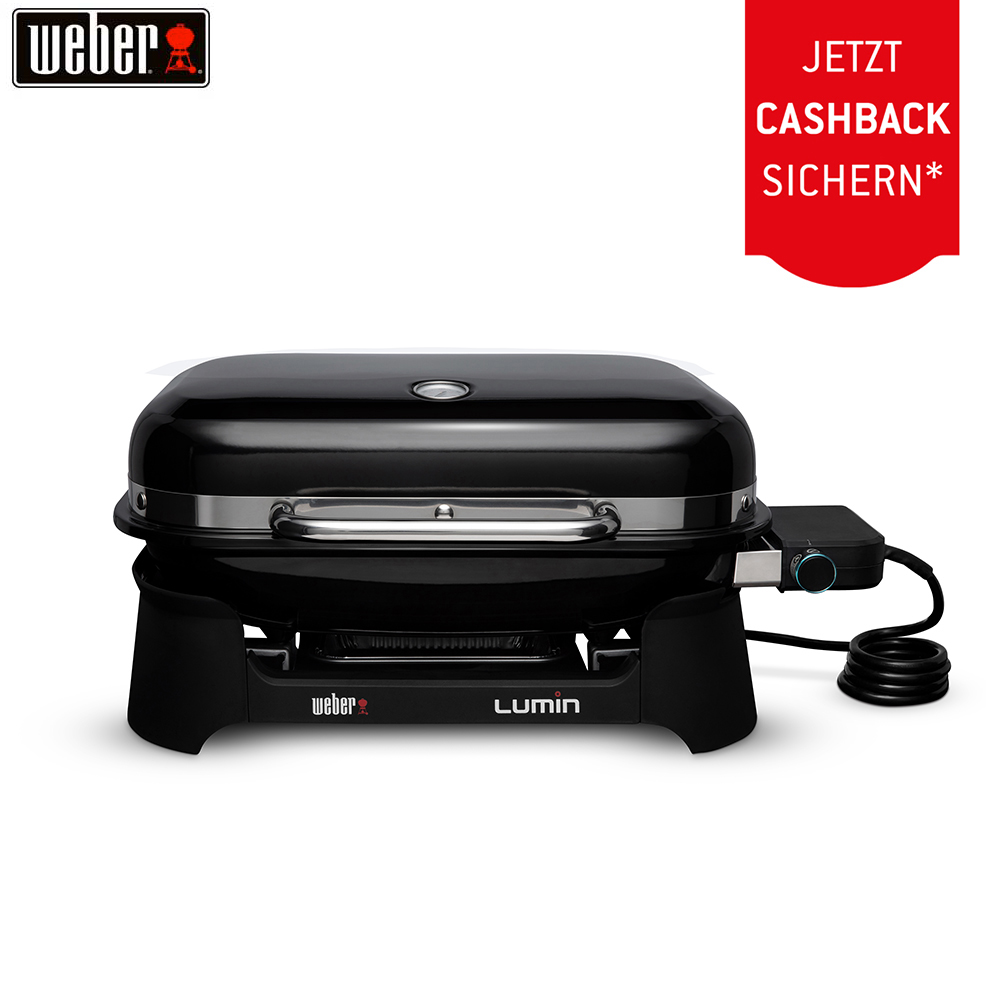Weber Lumin Black Elektrogrill (92010994) + 50.– Cashback
