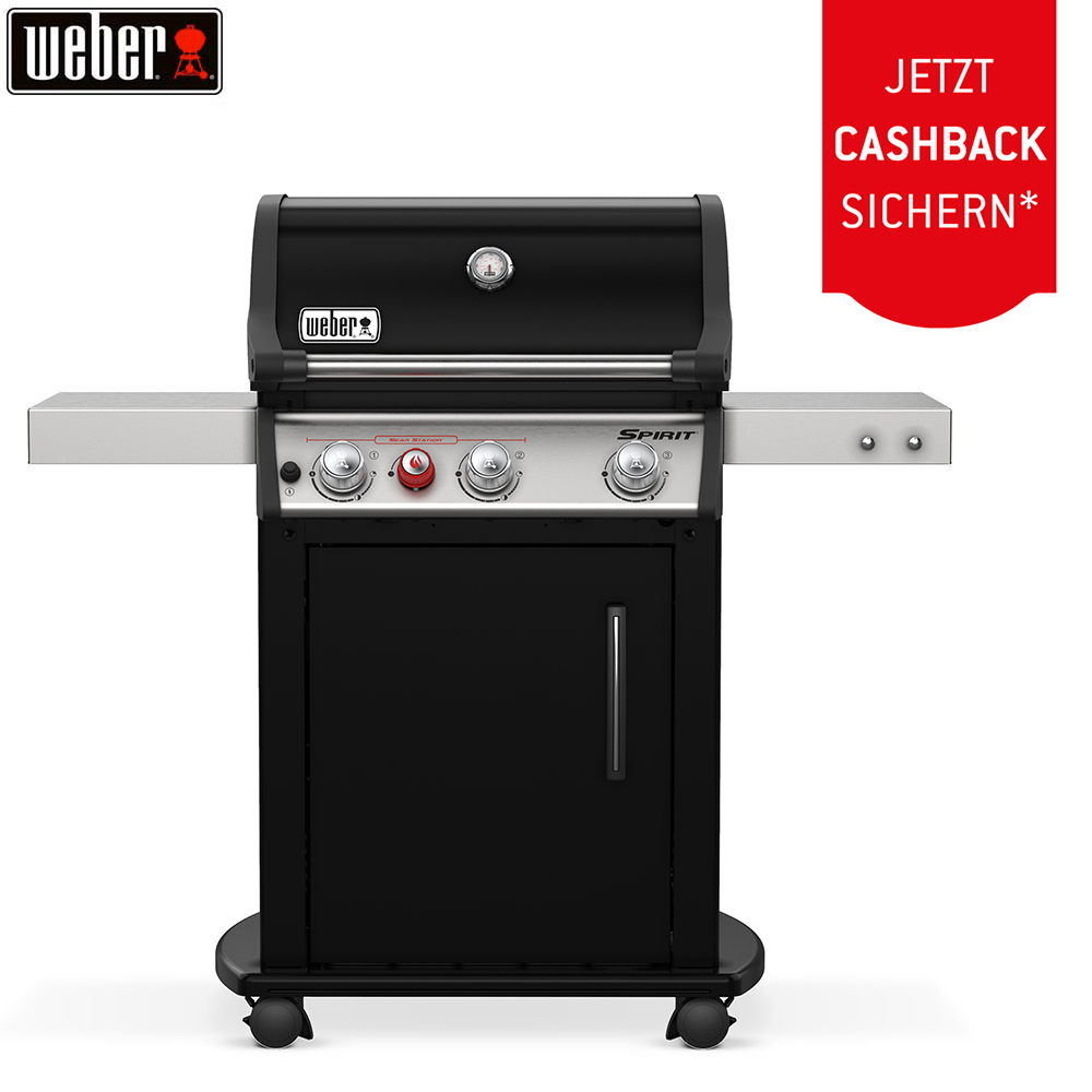Bild von Weber Spirit E-325S GBS Black Gasgrill (46912294) + 50.– Cashback