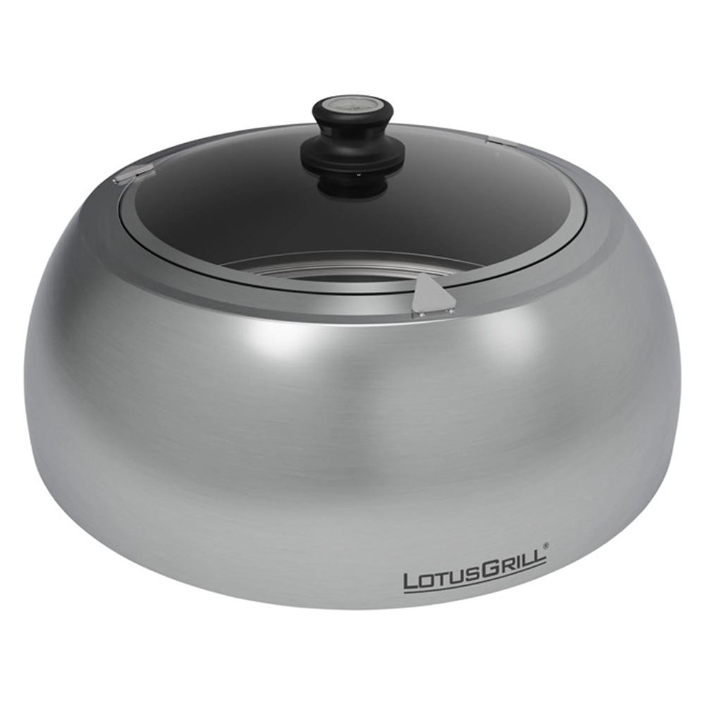LotusGrill Grillhaube Edelstahl zu LotusGrill Original DK-AN-34